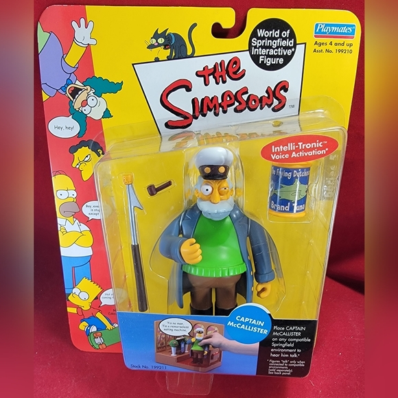 Captain mccallister playmates figure series 5 (nib) - Picture 3 of 5